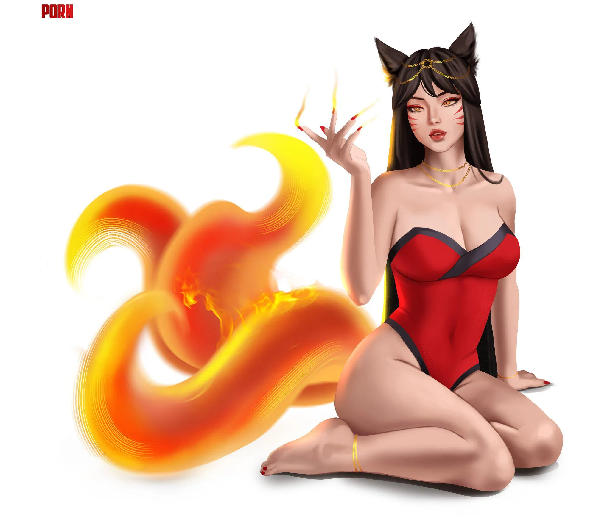 Foxfire Ahri Meowartt by Short-Ad224