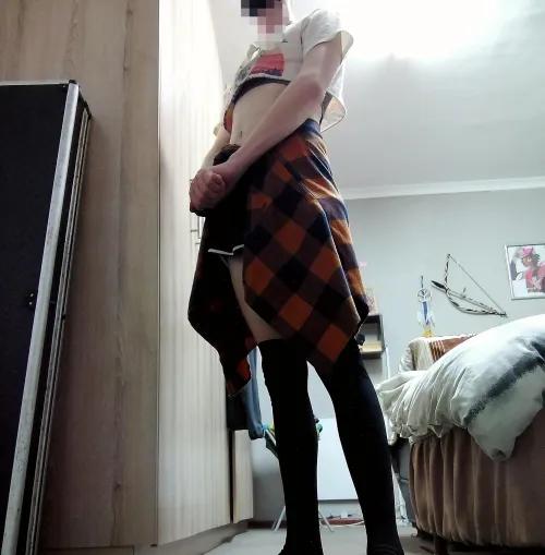 Thumbnail Flannel Fashion Love: Dive into Beta-6's Dapper Style | Femboy Fun