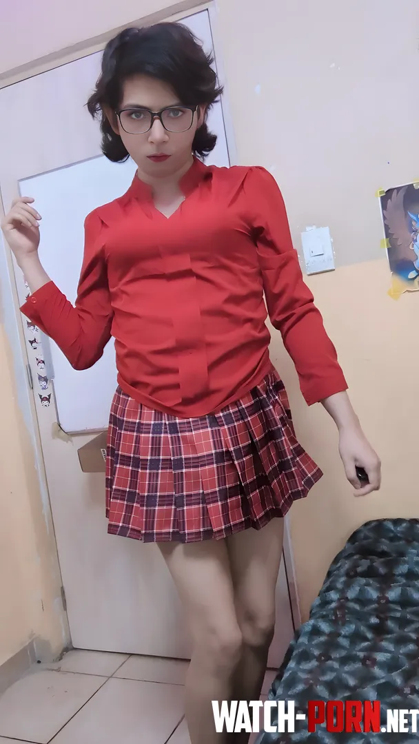 I like red and cute skirts by lily_stormagedon