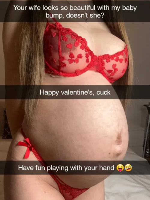 Thumbnail Gratitude and Lingerie: Pleasures of CuckoldPregnancy by Captionsforever