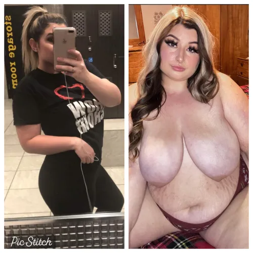 Thumbnail Gym Girl Gets Huge Transformation by penelopejadexo - wgbeforeafter