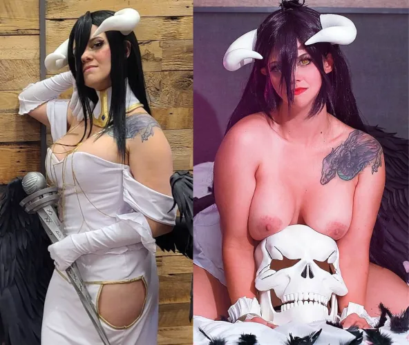 Thumbnail Lady Albedo96 Portrays Albedo in Stunning Cosplay | cosplayonoff