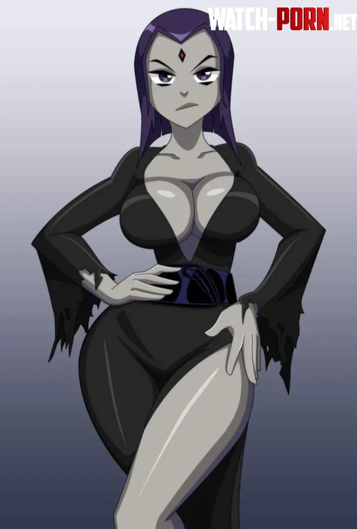 Artist Request Teen TitansAddams Family Raven in a sexy Mortica outfit All characters are adults by villianrules