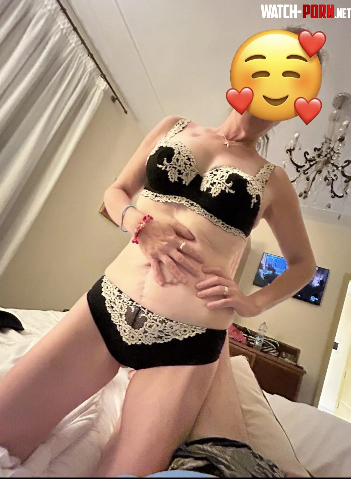 47 and my new italian lingere fits perfectly by FStage4CancerNSexy