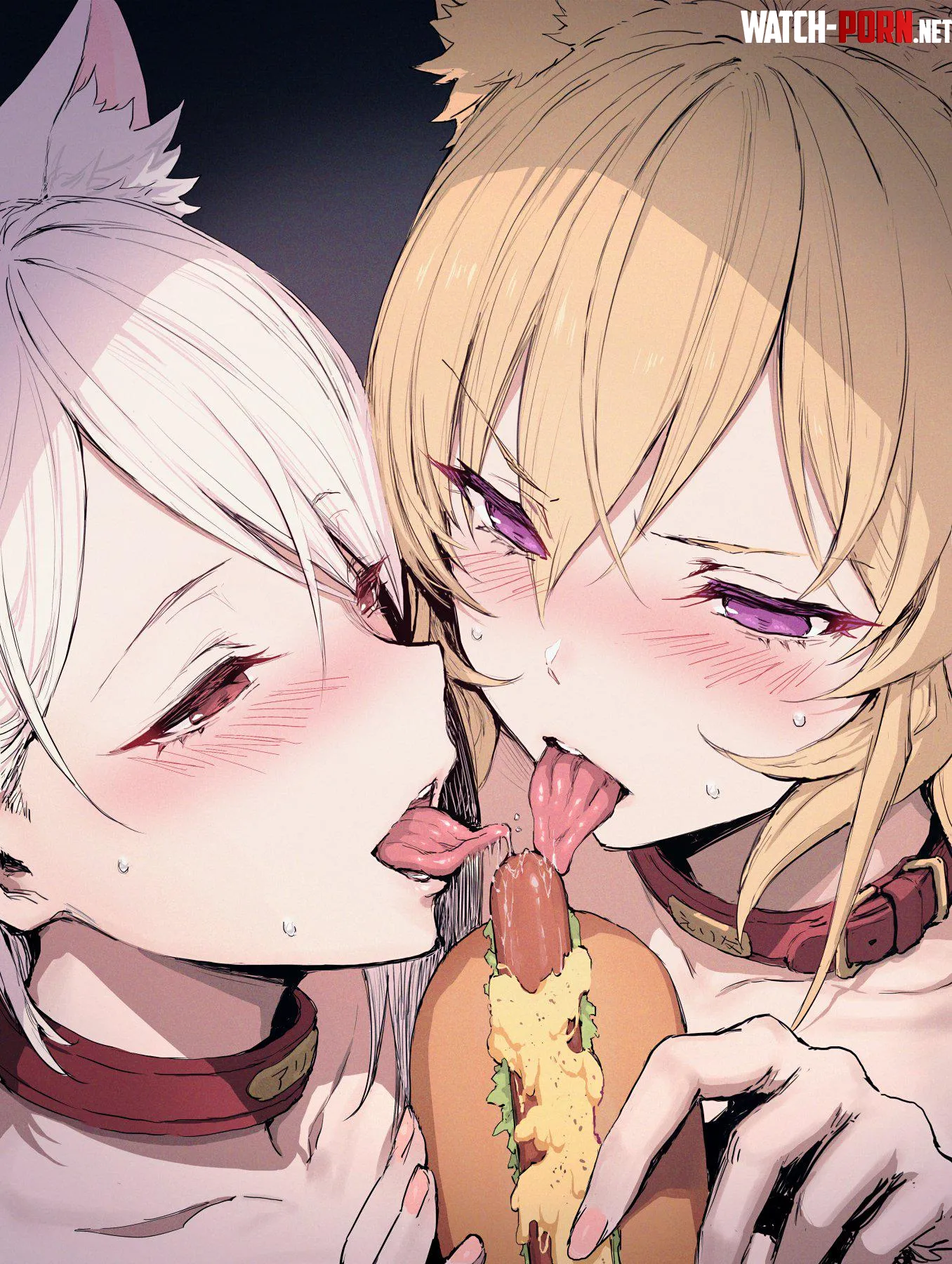 Nakiri Cousins Ahegao Tease HAONIFood Wars by Aggravating_Yam3337