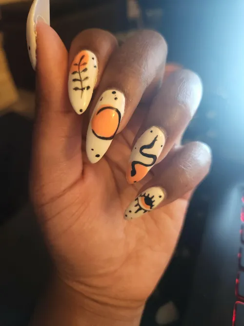 Thumbnail Witchy Nails for October: Embrace the Magic - stormthesiren Nail Fetish