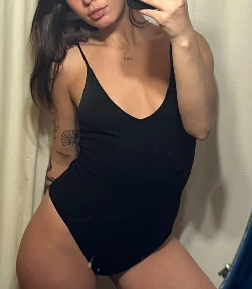 Thumbnail OnePieceSuits: Flaunting Sexiness in a Black One Piece by realwomanvenus