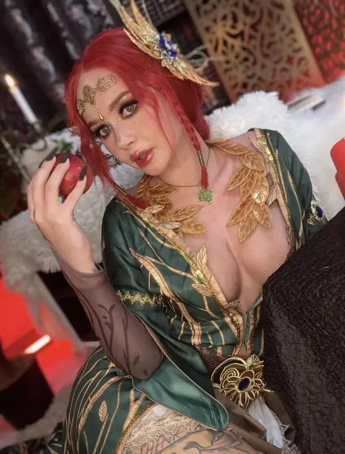 Thumbnail Purple Bitch as Triss from The Witcher | im_purplebitch