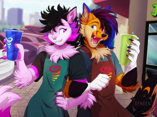 Thumbnail Meet the Cutest Jamba Juice Workers in Furry Community by DL2828