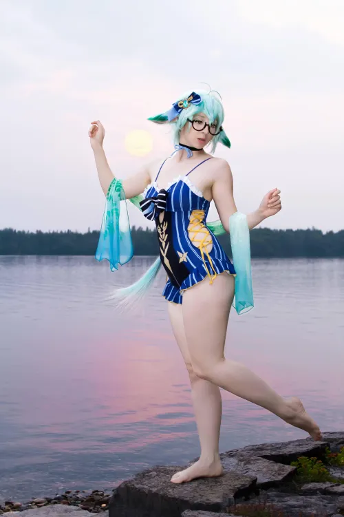 Thumbnail Step Into lelechancosplay's Beach Sucrose Cosplay | Alestia26