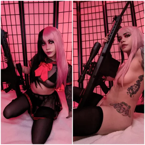 Thumbnail Baretta Schoolgirl Cosplay Showcase by ElrecaCosplay