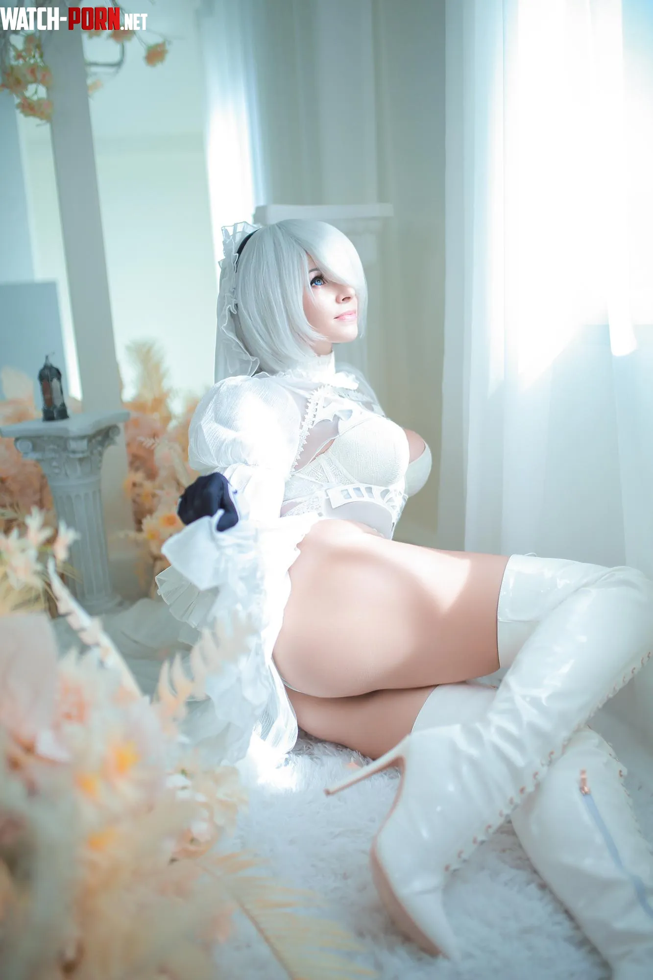 White bride 2B by Yuna Kairi by YunieSunshine