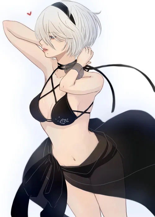 Thumbnail Knight_Prime_4597 Unveils Summer 2B by Mitsukinite: A Refreshing Take in 2Booty