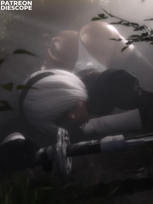 Thumbnail Discover Sensational Yorha 2B DieScope in 2Booty Category by DieScope