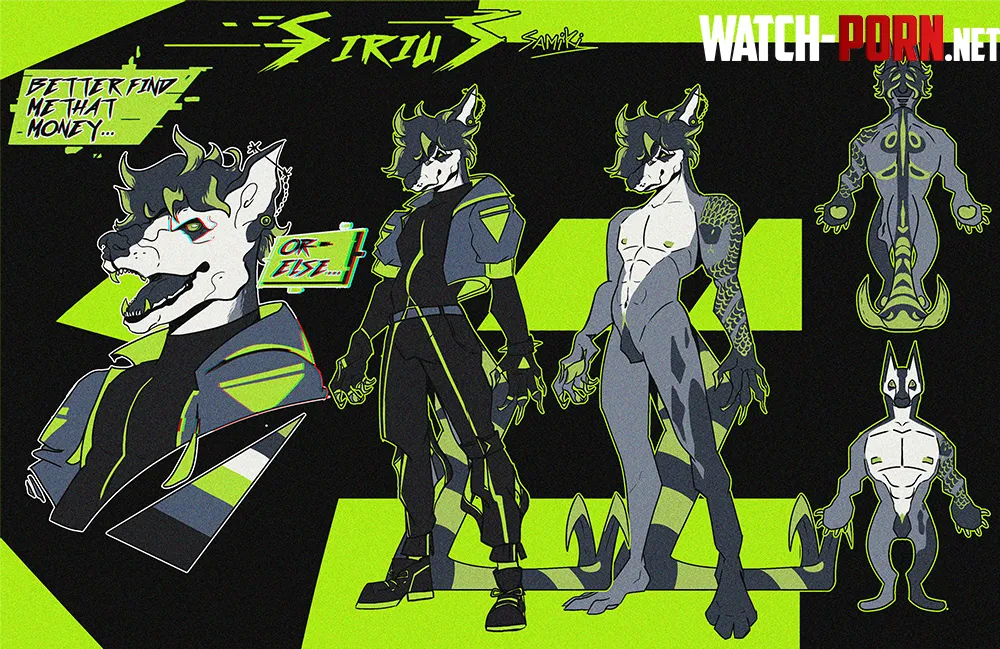 Hi was wondering if anyone would love to get a refsheet like this  I made this one for an adopt but I would love to do more  Art by me  Thank you   by S4miki