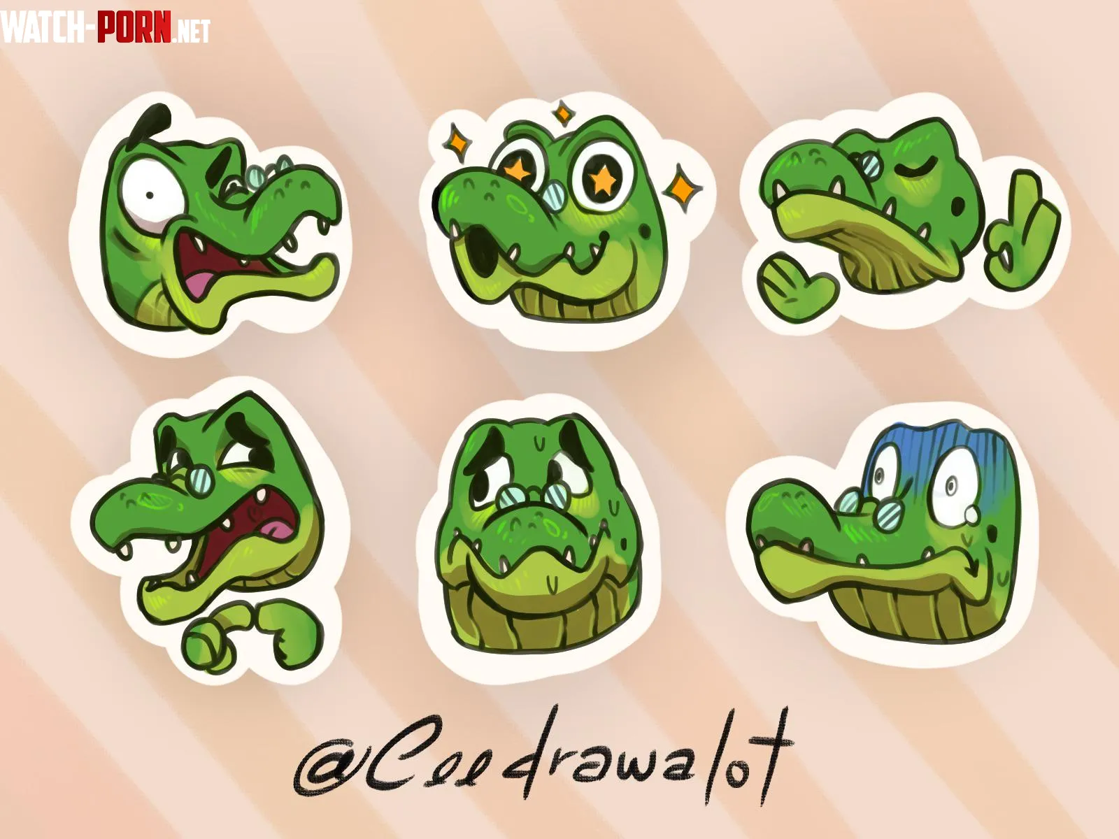 My telegram stikers  art by me by CeeDrawalot