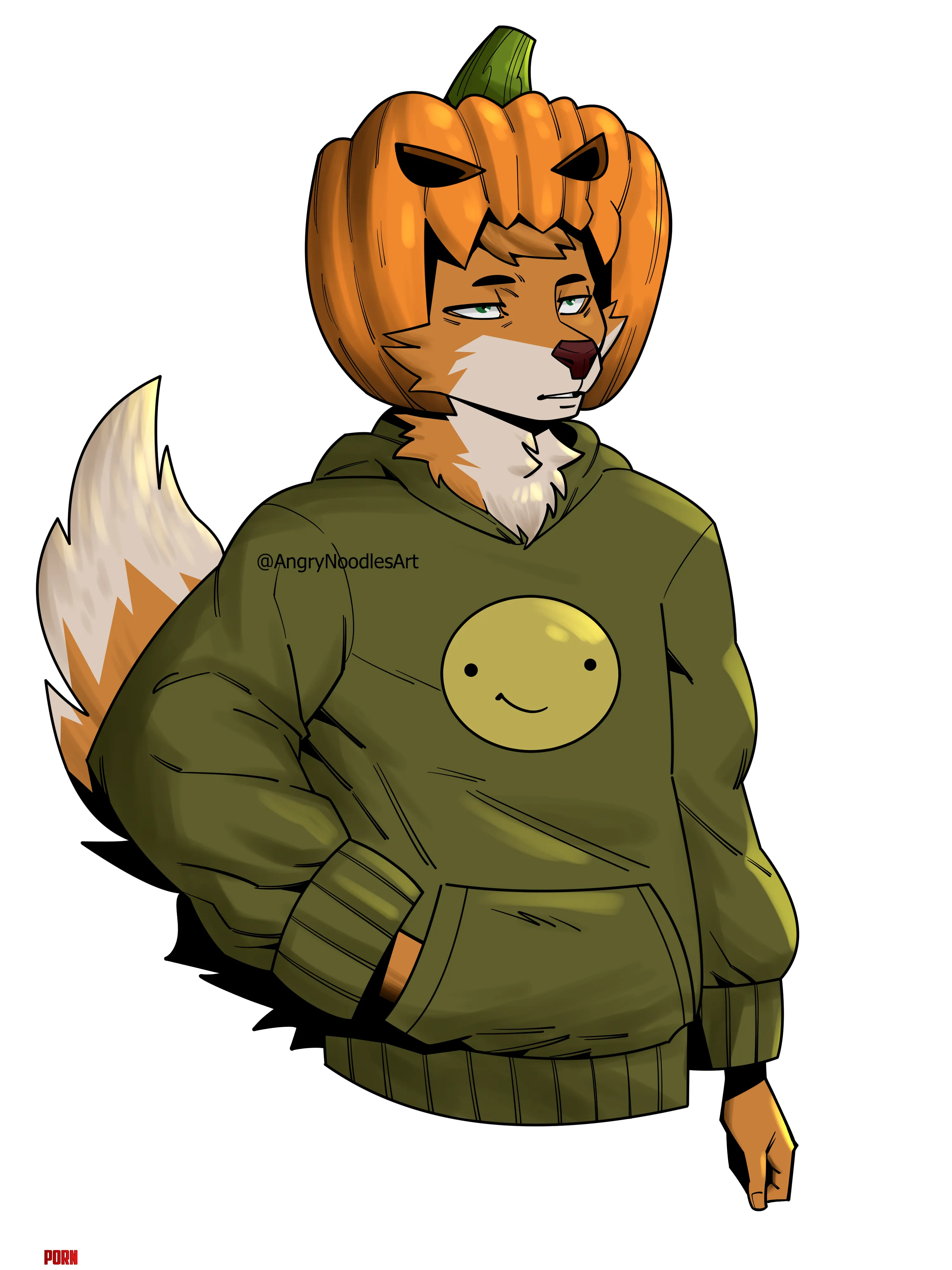 Trick or Treat Not excited Art by me by Lower_Resist_413