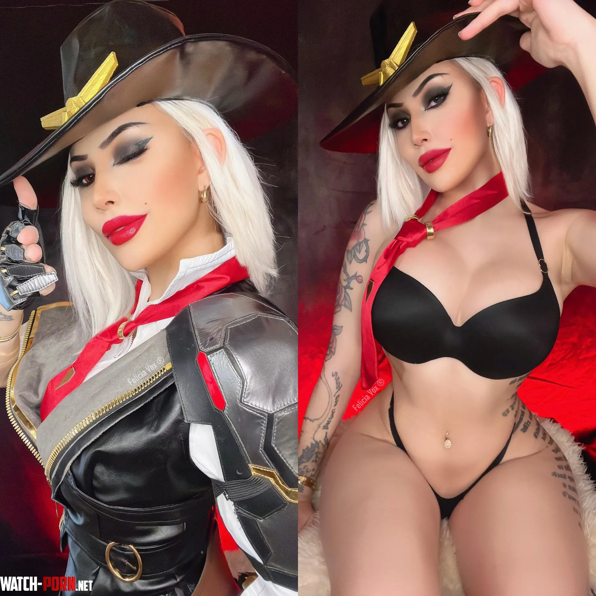 Ashe cosplay Felicia Vox Overwatch by FeliciaVox