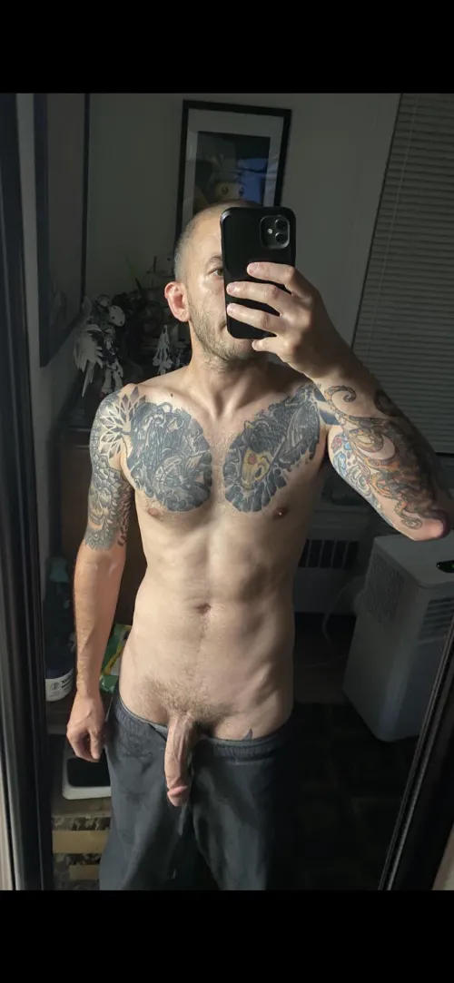 Thumbnail Binge-dreaming884 Cherishing PJs' Comfort in Hot Guys with Tattoos