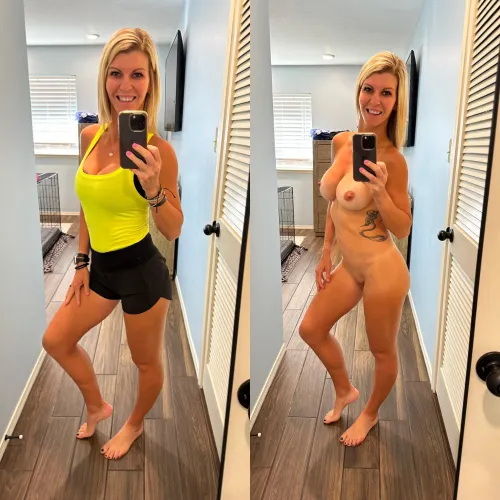 Thumbnail Embracing Nudity with a Dash of Gym Fashion | fitnesswife1983