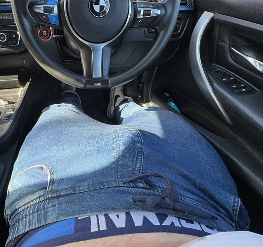 Thumbnail AeroMan22 Asks: Would You Sit on Me in the Car? Bulge Talk