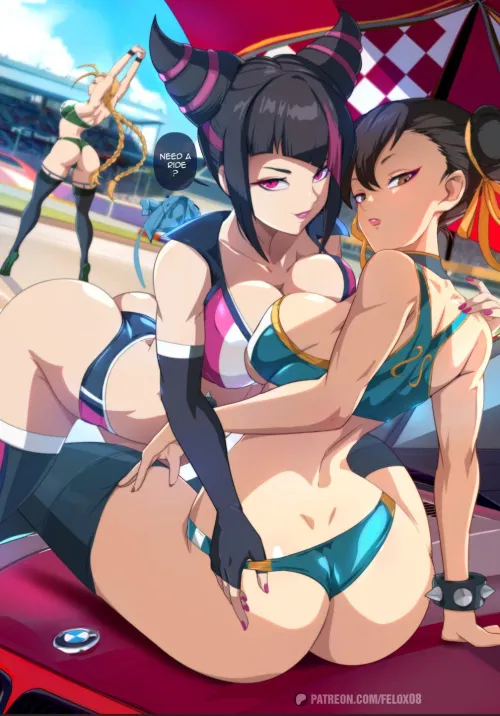 Thumbnail Race Queens and Street Fighter: Juri, Cammy & ChunLi Exposed | AnimeBooty