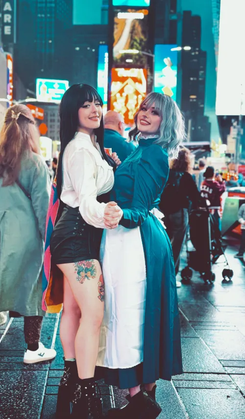 Thumbnail Howl Moving Castle Duo Cosplay by NOMADTVS