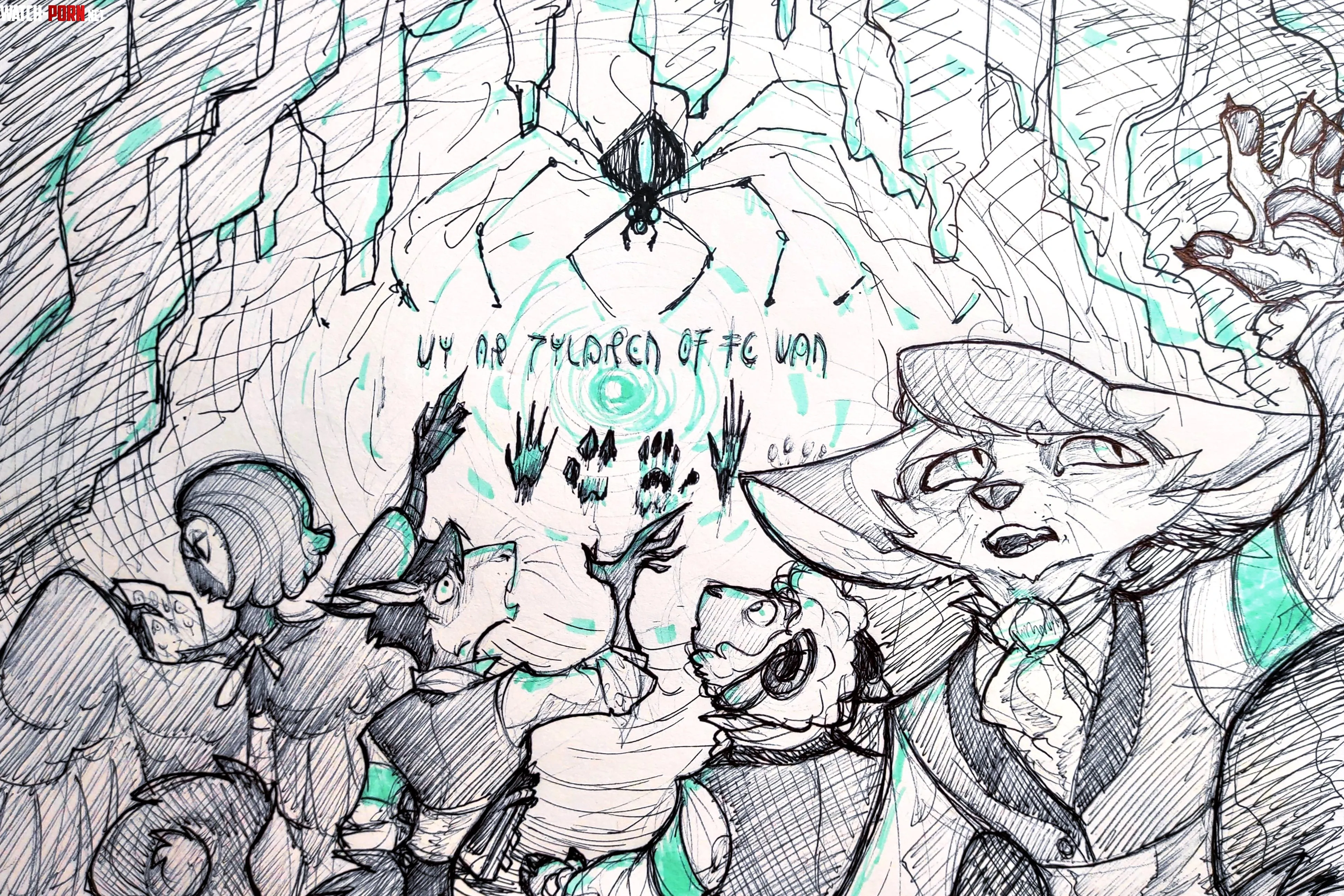 First Inktober Day 2  Discover by fridmuse