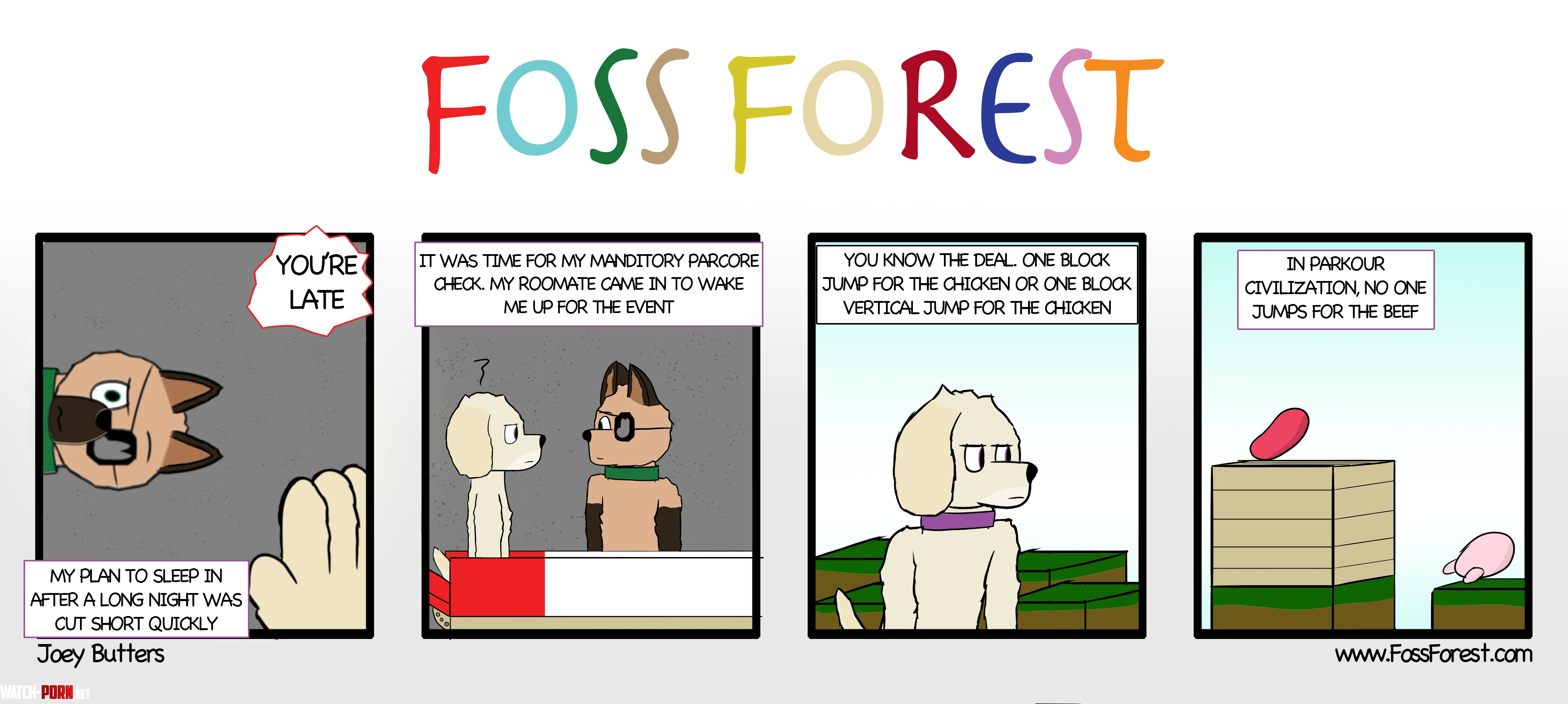 No one goes for the beef by FossForestComic