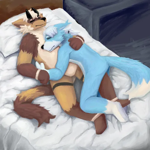 Thumbnail Embracing Cuddles in the Furry World by grapyd