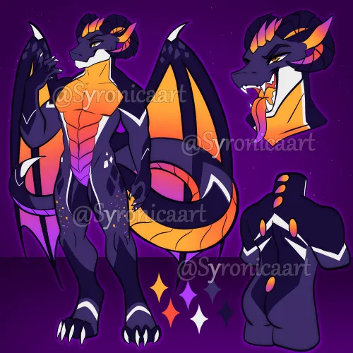 Thumbnail Dragon Adopt by Syronica: Unique Furry Artwork