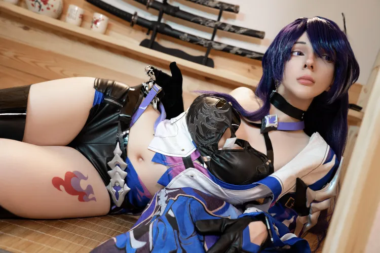 Thumbnail Explore the Acheron Cosplay by Hioshicos | cosplaygirls