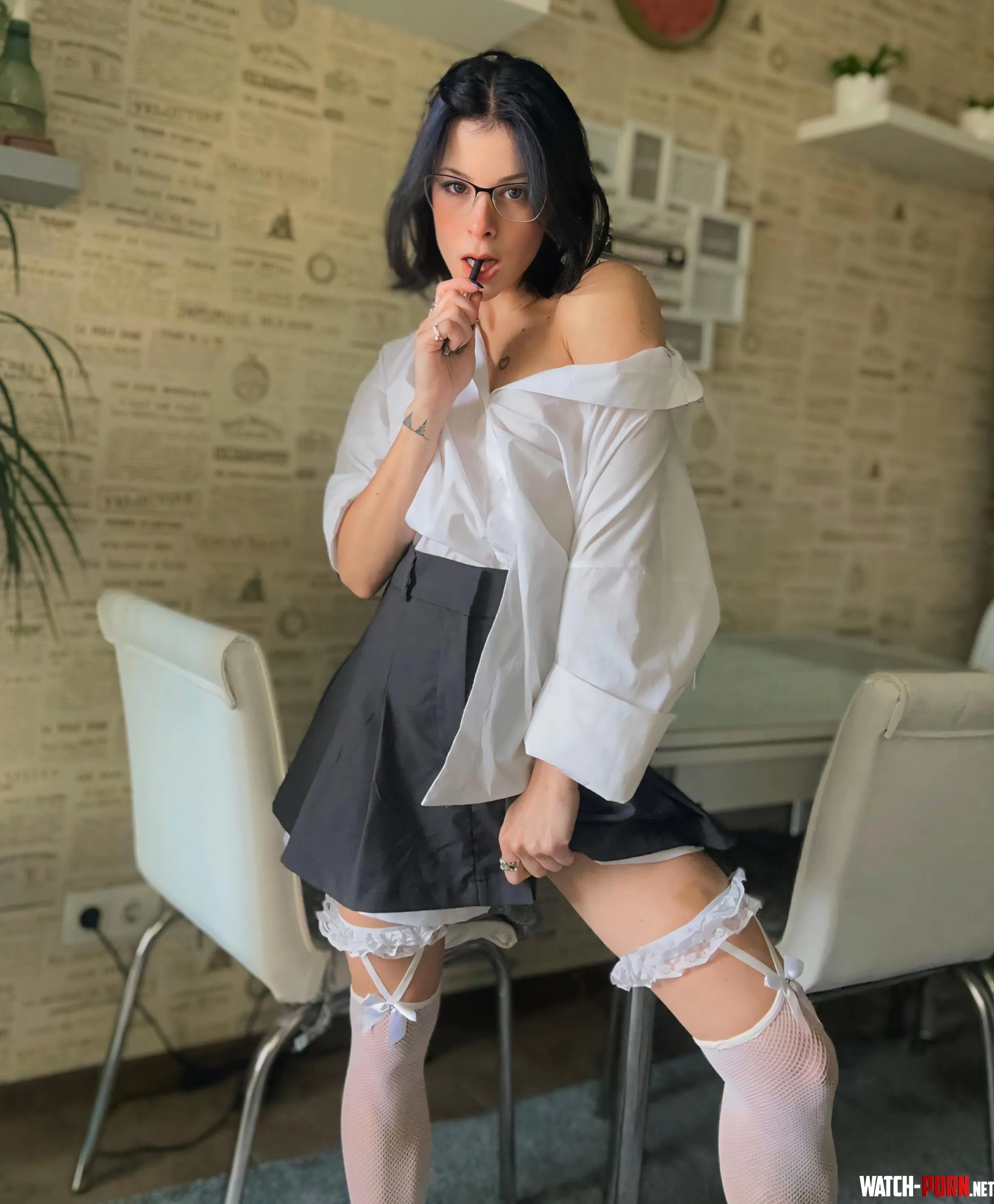 The college girl you always wanted to fuck after school daddy by PurpleRainnss