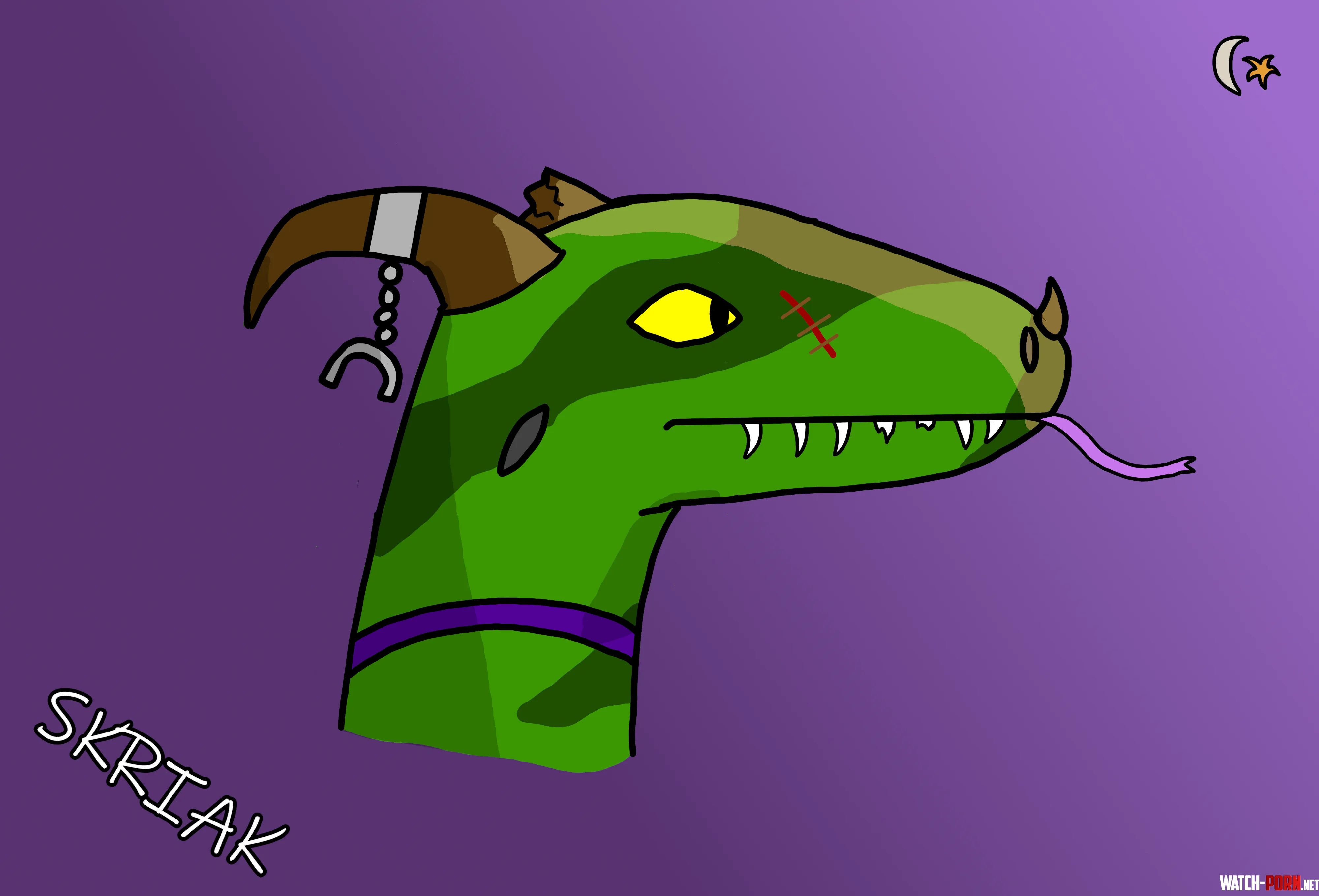 Morrowind lizardsona OC by GayStation64beta