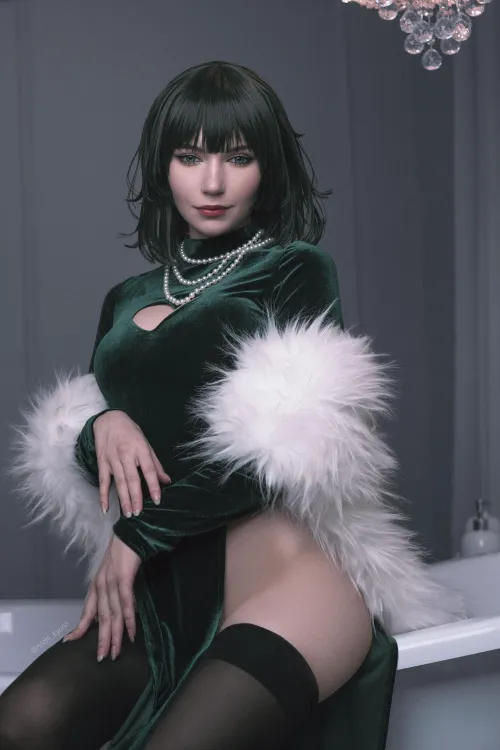 Thumbnail Fubuki from One Punch Man by michikyunn: A Stunning Cosplaygirls Portrayal by michi_kyunn