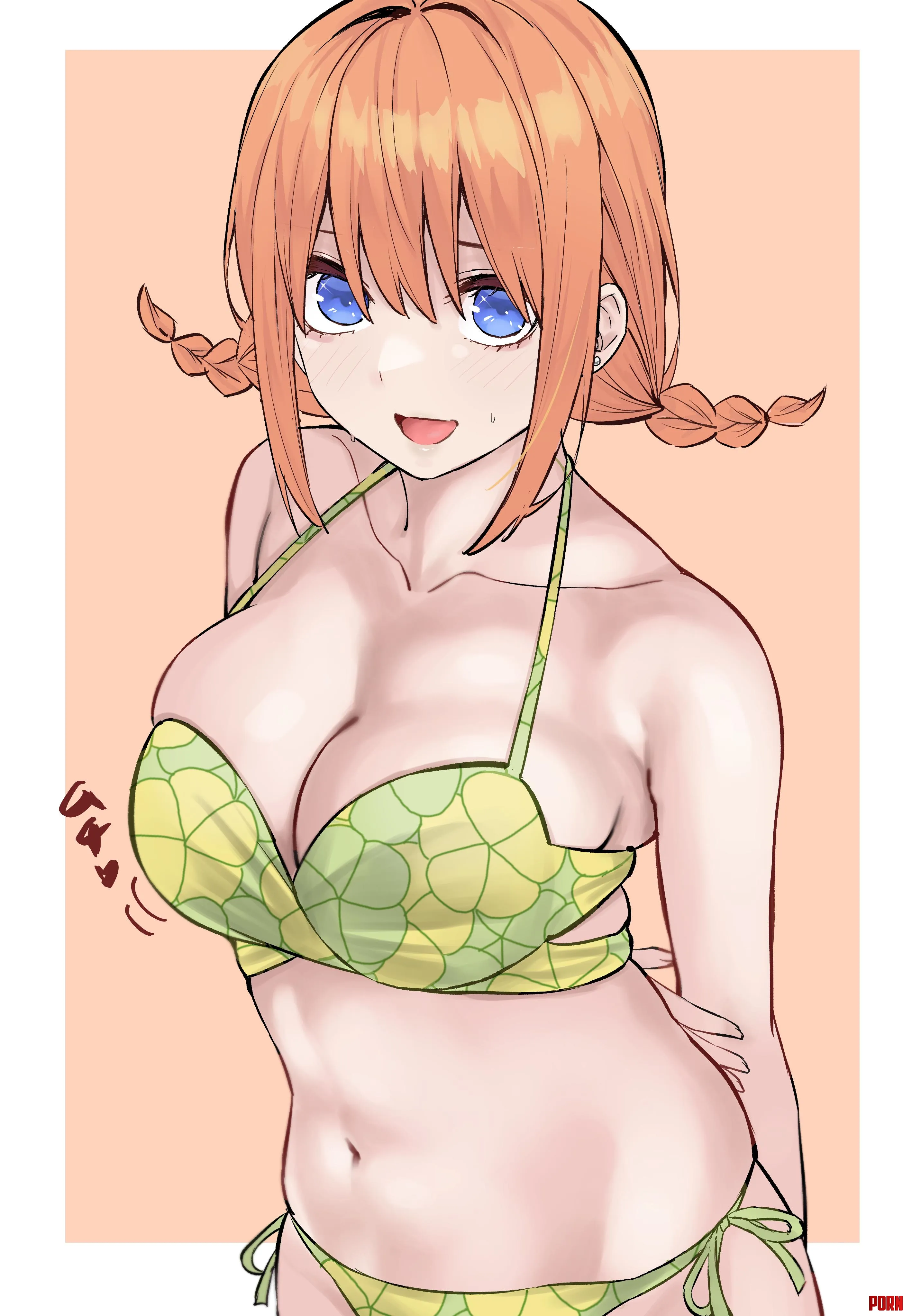 Yotsubas Skintight Floral Bikini Quintessential Quintuplets by Csxc