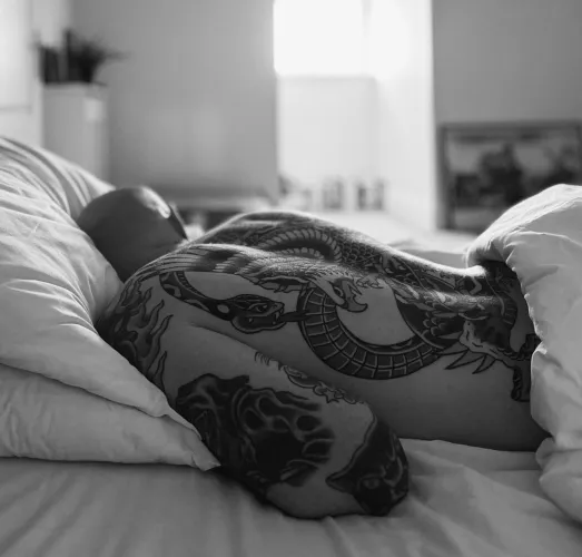 Thumbnail Black and White Preferences - hotguyswithtattoos