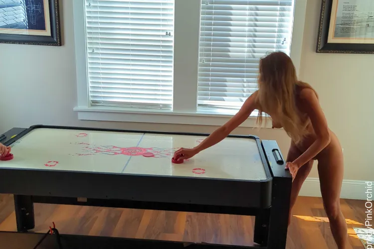 Thumbnail Mastering Air Hockey Techniques: A Fun Girls Doing Stuff Naked Activity