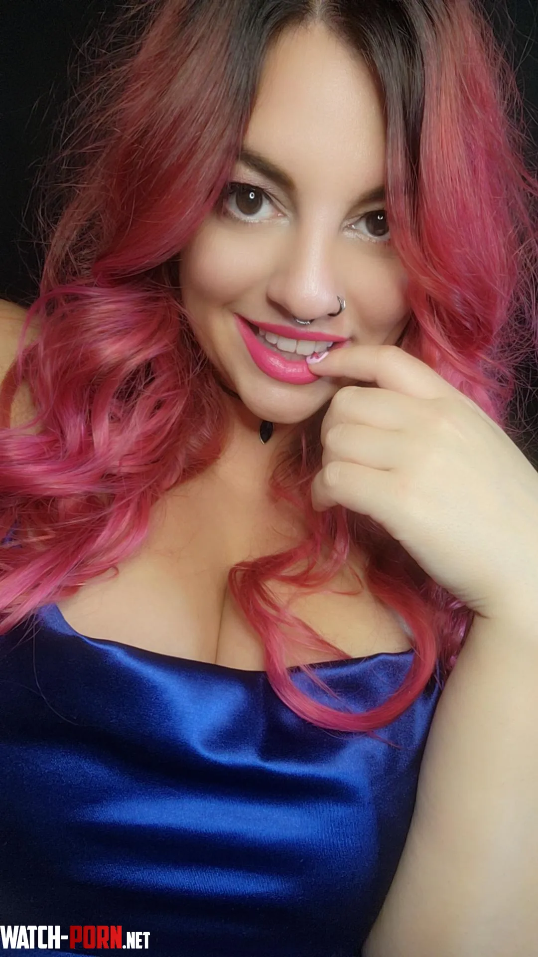 Dyed my hair a raspberry colour and matched it with my lipstick sugarbellz420  by SugarBellz