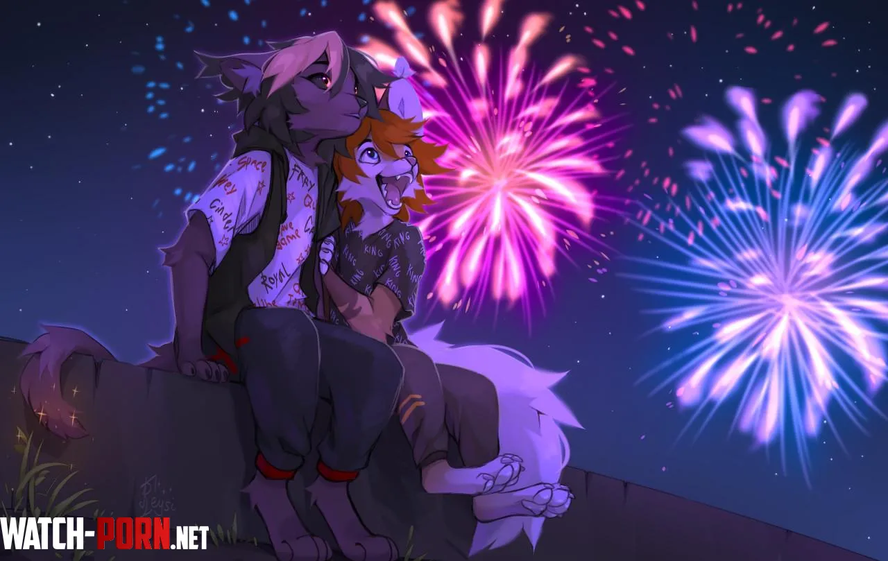 Fireworks  art by Reysi by Bonkers_Reee