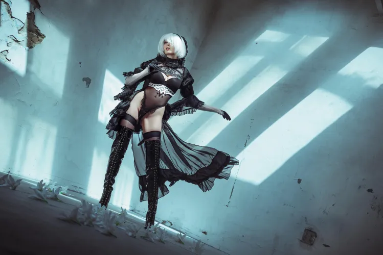 Thumbnail 2B Cosplay Feature by BellatrixAiden | bellatrix_aiden