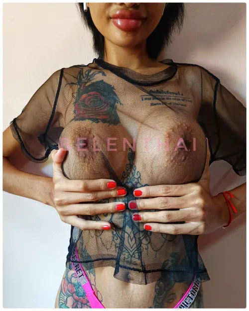 Thumbnail BelenThai Stuns with Tattoos and Big Tits