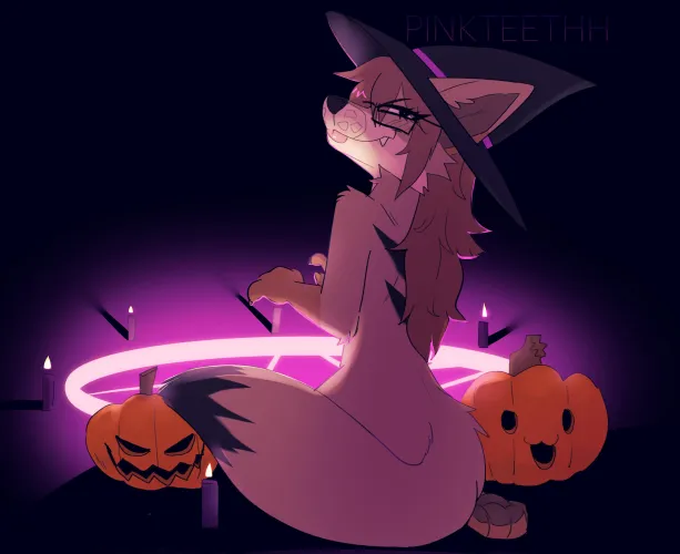 Thumbnail Comm Feeling Witchy: GT3LT Art by Me by sillyolmii | Furry Category