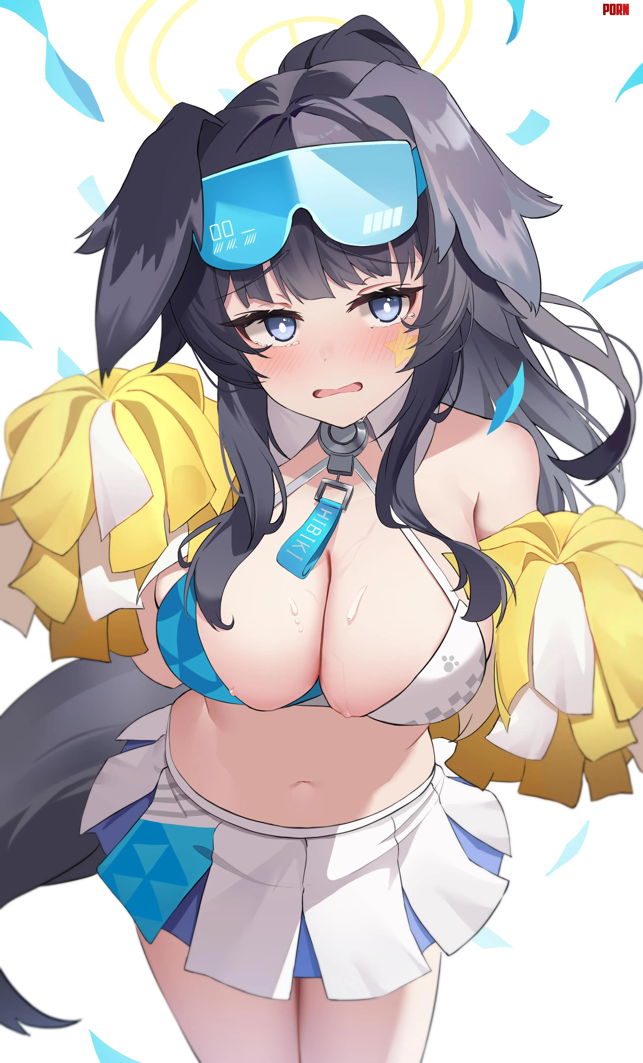 Cheerleader outfit Hibiki by marxsander2016