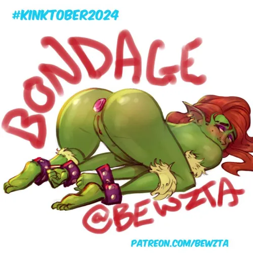 Thumbnail Bondage Exploration with Kinktober2024 by Bewzta