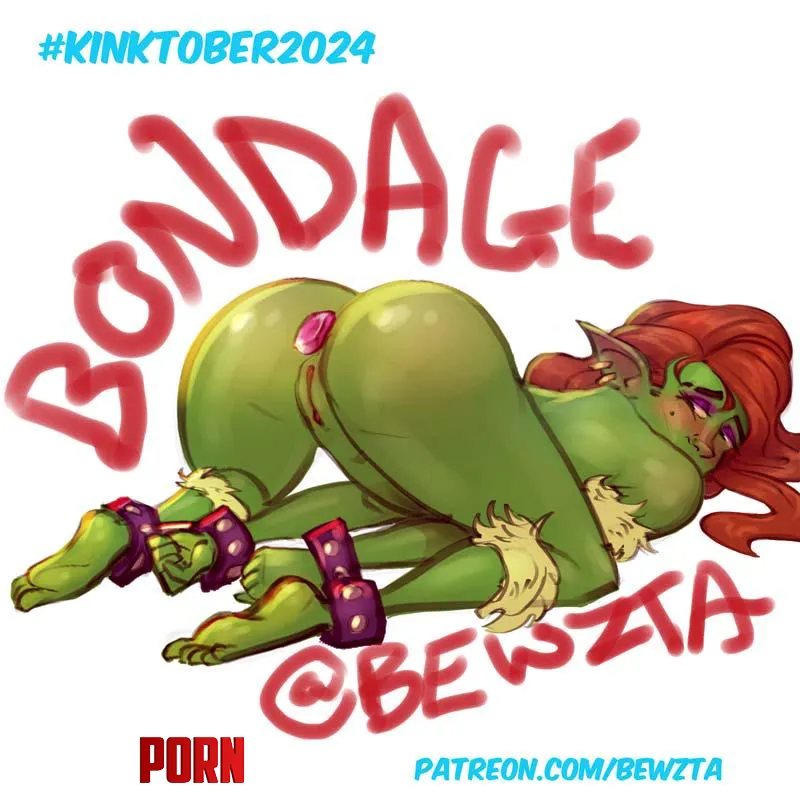 Kinktober2024 Bondage Bewzta by Bewzta