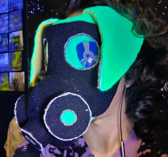 Thumbnail Masked Adventure - Witness 'Radioactive Dog Mask' by serialseance in Furry Category