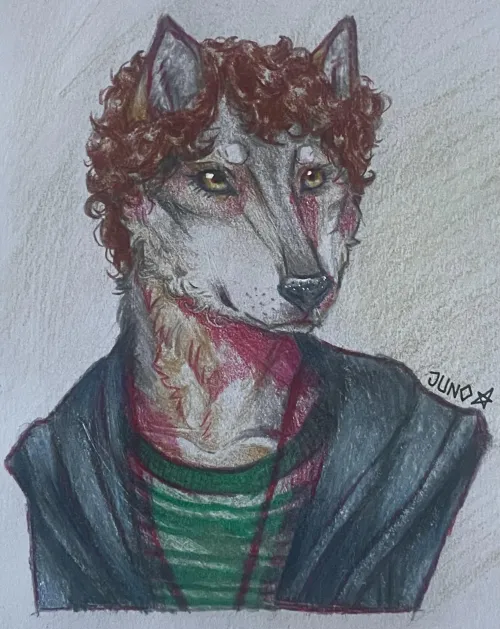 Thumbnail Wolfdog Gal OC by watergoblin17 | Furry Category