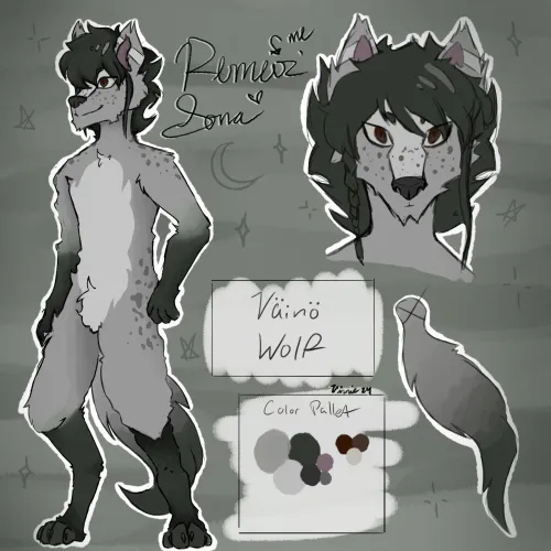 Thumbnail Finally Made My Own Sona by my-moony | Furry Category