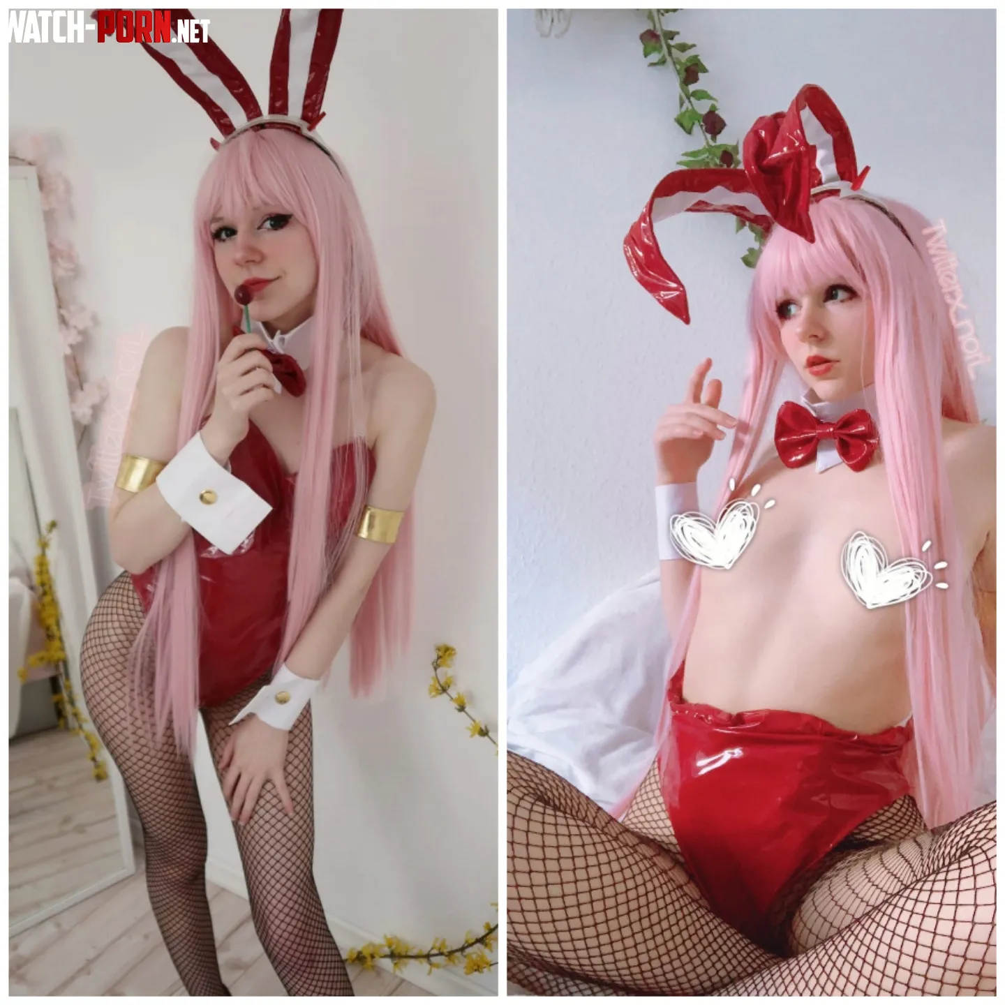 What version do you prefer sweetheart Bunny ZeroTwo from Darling in the franxx by xnori by x_nori_